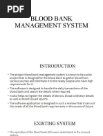 Blood Bank Management System - New