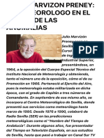 Julio Marvizon Preney: Un Meteorologo en El Mundo de Las Anomalias - El Ojo Critico