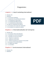 Prospection Des Marchers Internationaux Part 1