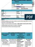 Planificacion Artística 9no - 9 Semanas