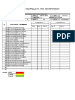 Registro de Notas Secundaria DPCC