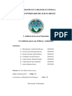 Auditoria de Las Areas Funcionales y Ambientales