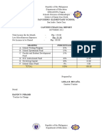 San Isidro Schoolcanteen-Report-Sy-2022-2023