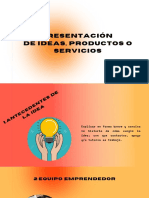 Presentación de Productos o Servicios