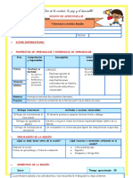 2º E3 S4 Sesion D5 Tutoria Valoramos Las Familias