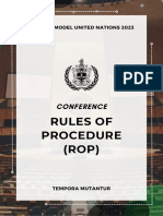 RMUN 2023 Rules of Procedure