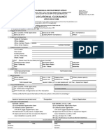 PDO-Locational Clearance