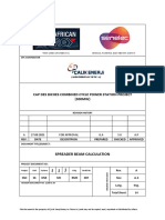 Spreader Beam Calculation Report