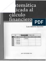 Unidad I - Matemática Aplicada Al Cálculo Financiero (Zacarías, 2015) Cap. 1 y 2