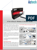 Aztech DSL605EW Datasheet