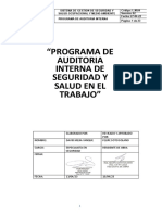 Programa de Auditorias Internas 2023 