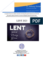 Bulletin LENT 2023