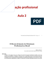 Aula 2 - Desenvolvimento Da Orientação Profissional