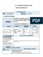 Sesiòn de Aprendizaje 1 Unidad 1 Ed - Religiosa La Creaciòn de Dios 23-03-23