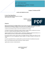 Carta de Presentacion Modelo