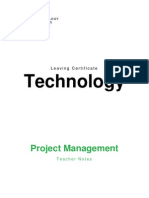 Project Management Teacher Notes