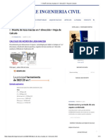 Diseño de Losa Maciza en 1 Dirección + Hoja de Calculo