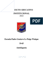 Proyecto Educativo 291