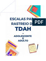 Escalas para Avaliar o Tdah Adolescente e Adulto