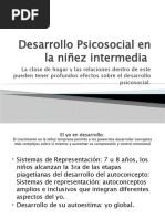 Desarrollo Psicosocial en La Niñez Intermedia