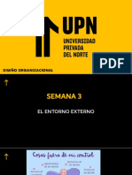 Semana 3 - Factor de Contingencia - Entorno Externo