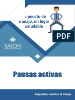 Cartilla Pausas Activas Saion