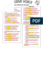 Answer Key - Passive Voice