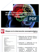 Historia Clínica Neuropsicológica. Sesion Nro 4A