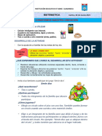 Actividad - Martes 30 - Matemática