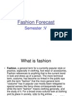 Fashion Forecast