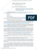 Decreto 10.026-2019 - MAPA Produção de Polpa e Suco de Frutas Artesanais em Estabelecimento Familiar Rural - Bebidas