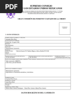 SC EEUUMM - Formato de Exaltación Gr. 33°