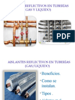 Aislantes Reflectivos en Tuberías (GAS y Liquido) Completo