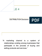 Distribution Decisions by Kiran Mamadapur 