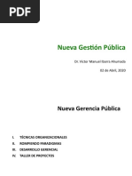 2019 Nueva Gestión Pública