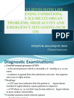 Care of Patients With Acute Biologic Crisis