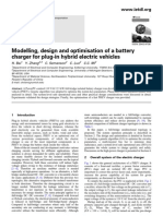 Modelling, Design and Ion of A Battery Charger For Plug-In Hybrid Electric Vehicle