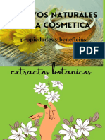 Aditivos Naturales para Cosmetica