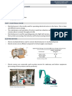 Mech Electrical Power