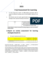 Assessment For Learning