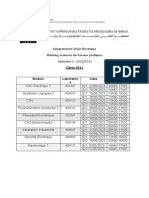 Planning Final Examens Pratiques S2 2022 2023