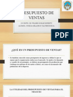 Presupuesto de Ventas Expo