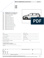 VUE D'ENSEMBLE DE LA MAINTENANCE Pour Class B