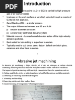 Abrasive Jet Machining