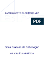 Boas Praticas de Fabricacao