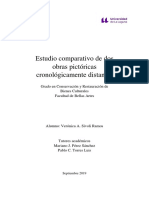 Estudio Comparativo de Dos Obras Cronologicamente Distantes