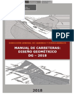 Resumen - Manual de Carreteras Dg-2018