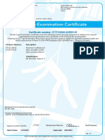 Certificate Number: 2777/10366-02/E03-01: Product Reference: Description