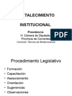 Procedimiento Legislativo Corrientes