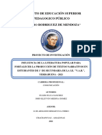 Avance Plant y Form. Del Problema - Proy. de Investigación - Julca - Medina - Comu Vi - Inv Aplic Ii